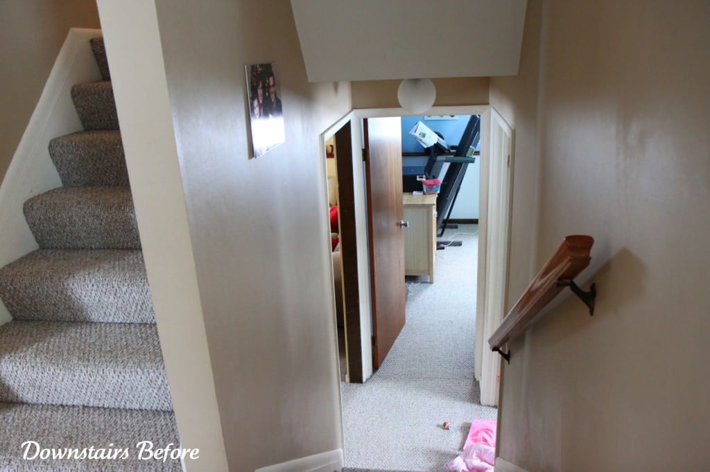 Downstairs Before