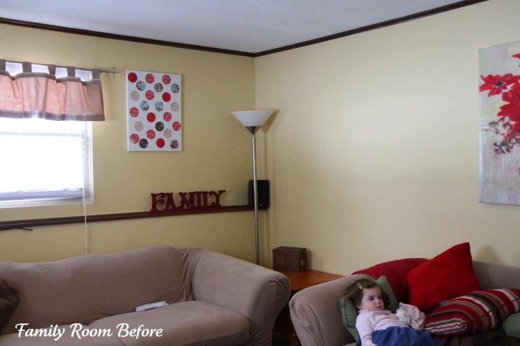 Family Room Before