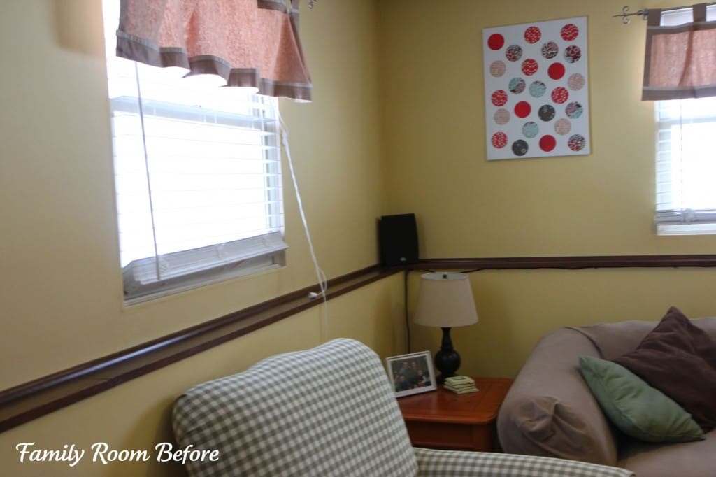 Family Room Before 2