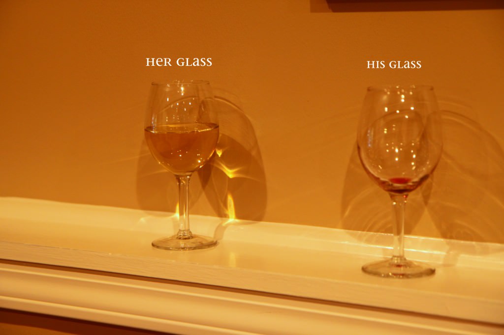 glass of wine