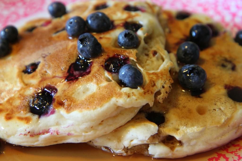 blueberry pancakes 2