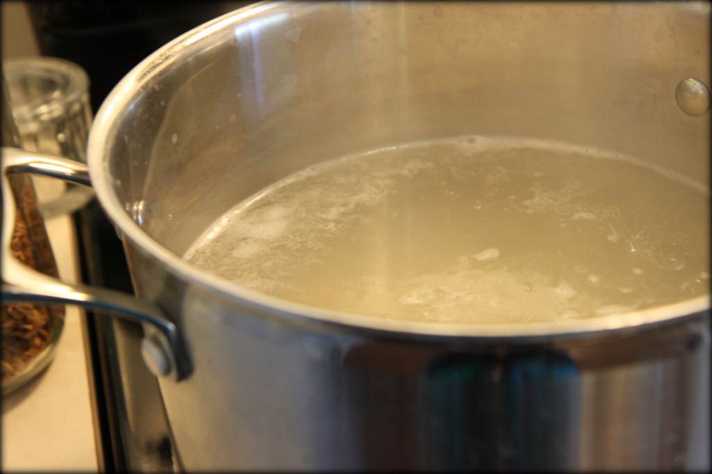 cauliflower pasta water