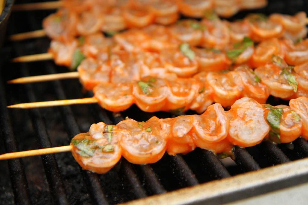 grilled shrimp