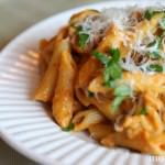 creamy pumpkin pasta