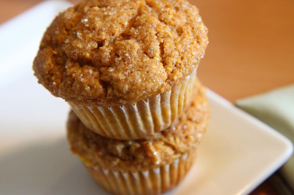 pumpkin cornbread muffins