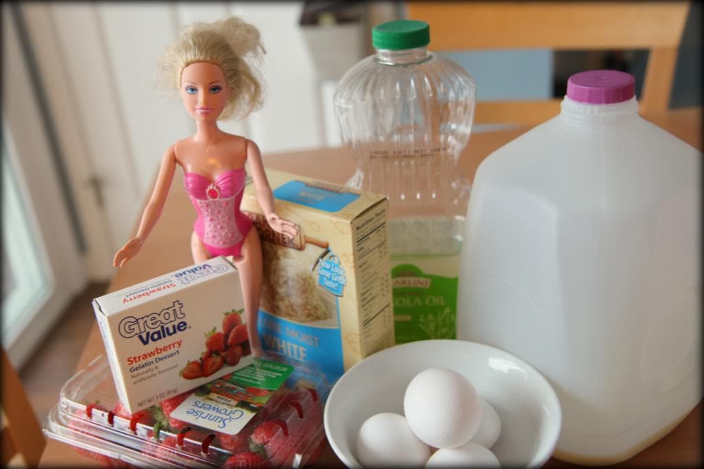 barbie cake tutorial 1