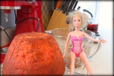 barbie cake tutorial 8