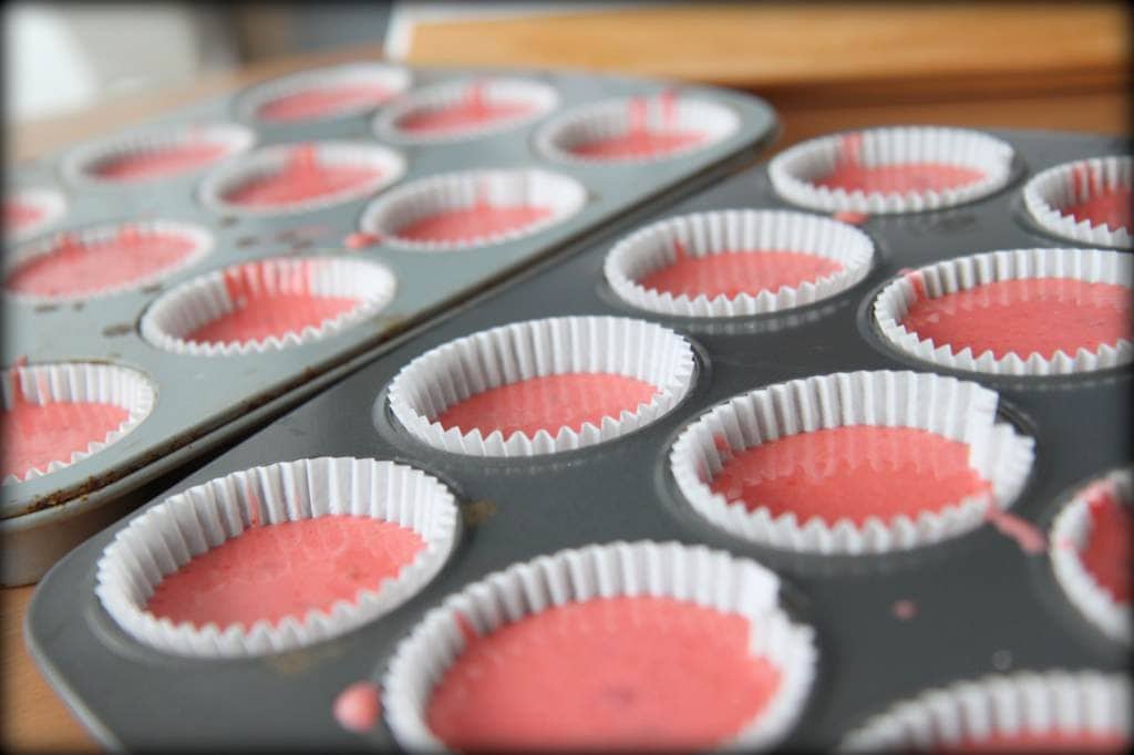 pink cupcakes