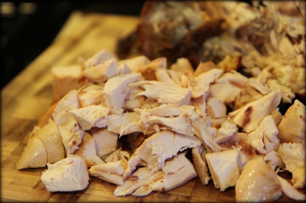 diced chicken
