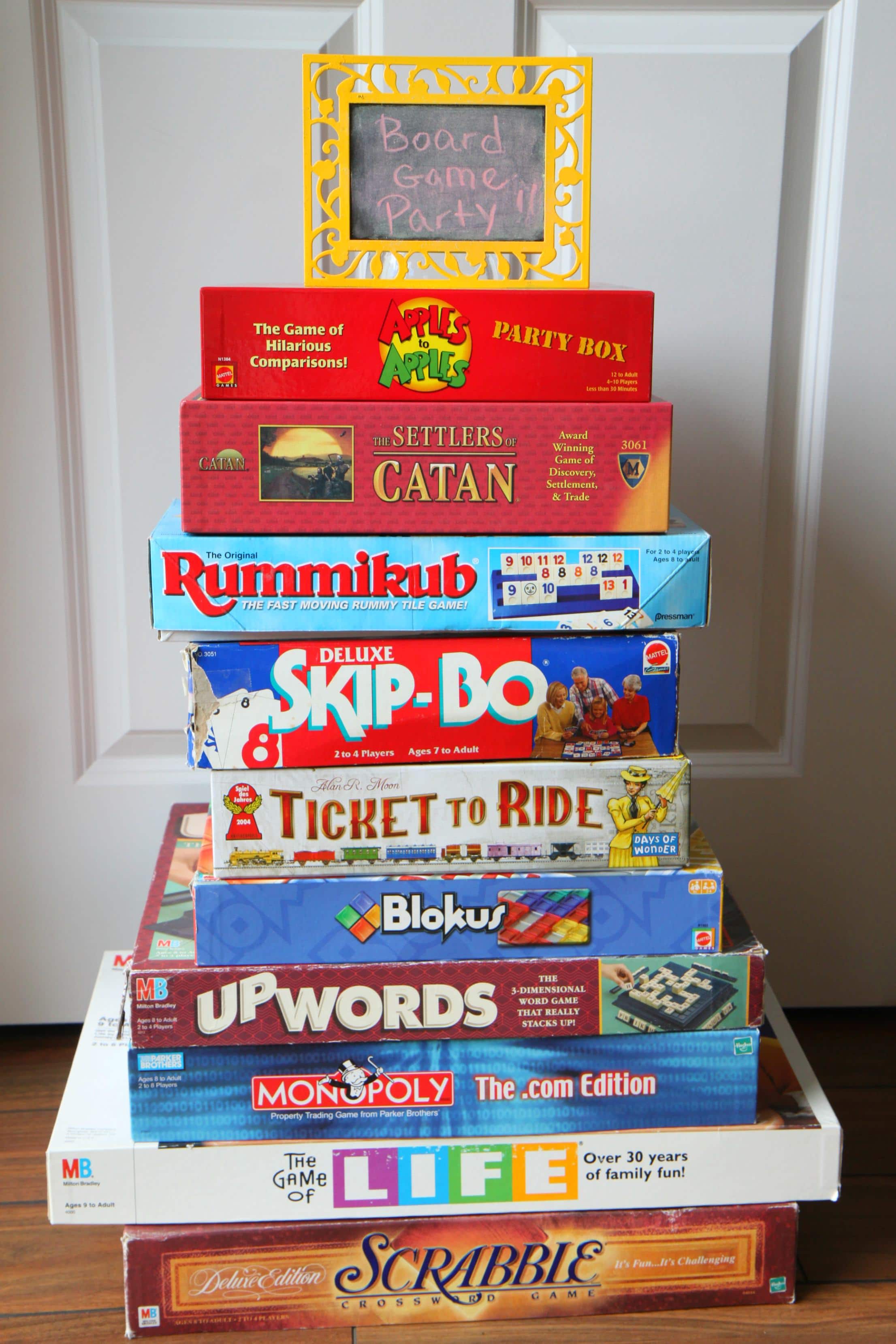 Throw A Board Game Party With Goodwill Momadvice