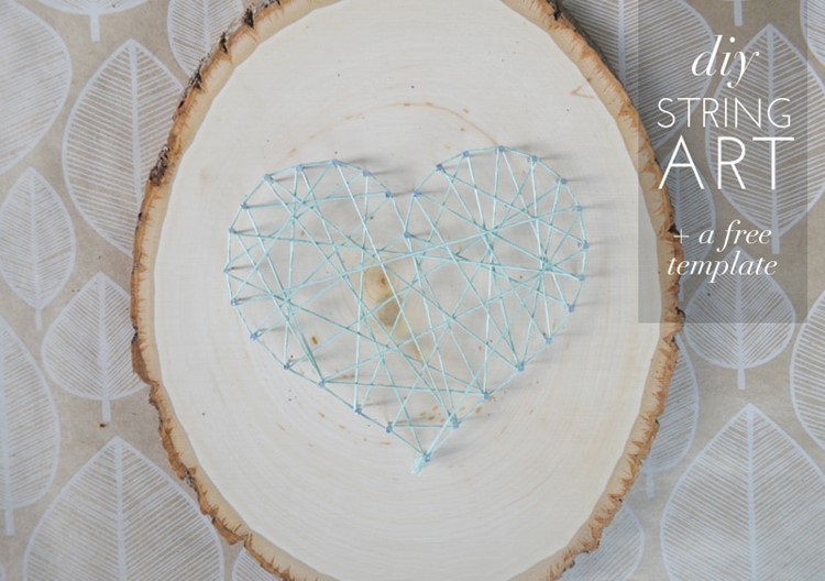 DIY Heart String Art - wide 5
