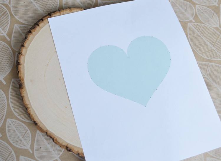 Wooden Heart String Art Kit - wide 5