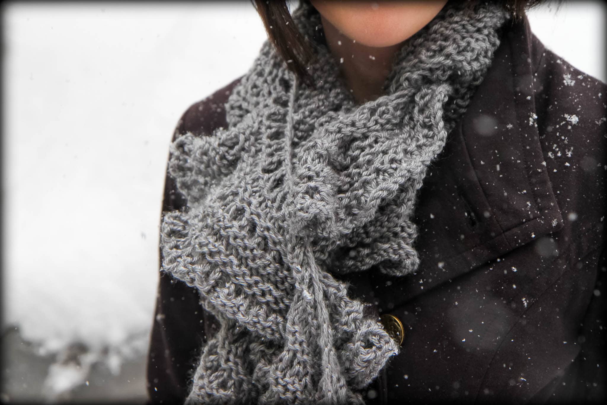 How to Knit a Ruffled Lace Scarf from MomAdvice.com