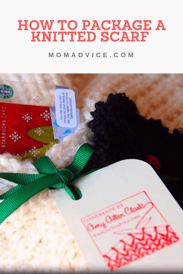 How to Package a Knitted Scarf from MomAdvice.com