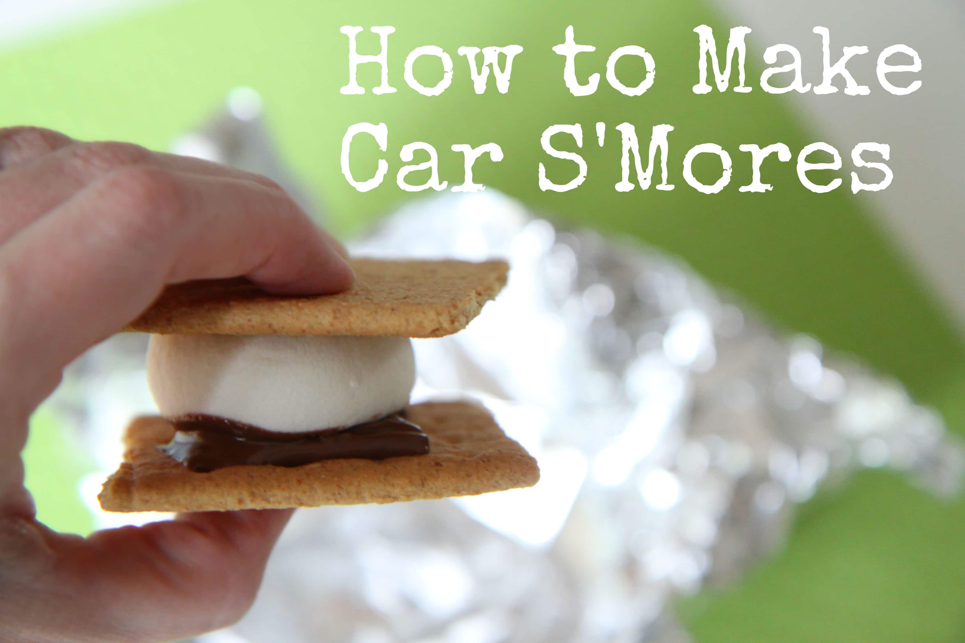 How to Make Car S'mores from MomAdvice.com