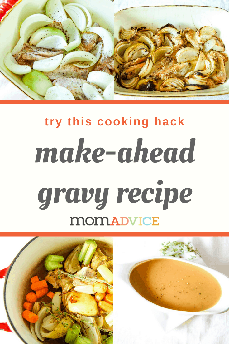 Ultimate Make-Ahead Gravy Recipe from MomAdvice.com