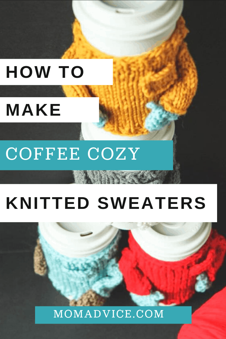 How to Make a Knitted Coffee Sweater
