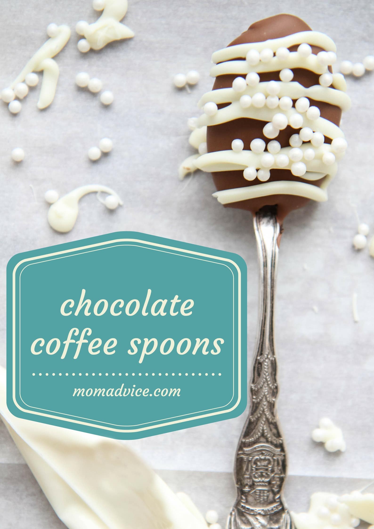 Chocolate Coffee Spoons from MomAdvice.com
