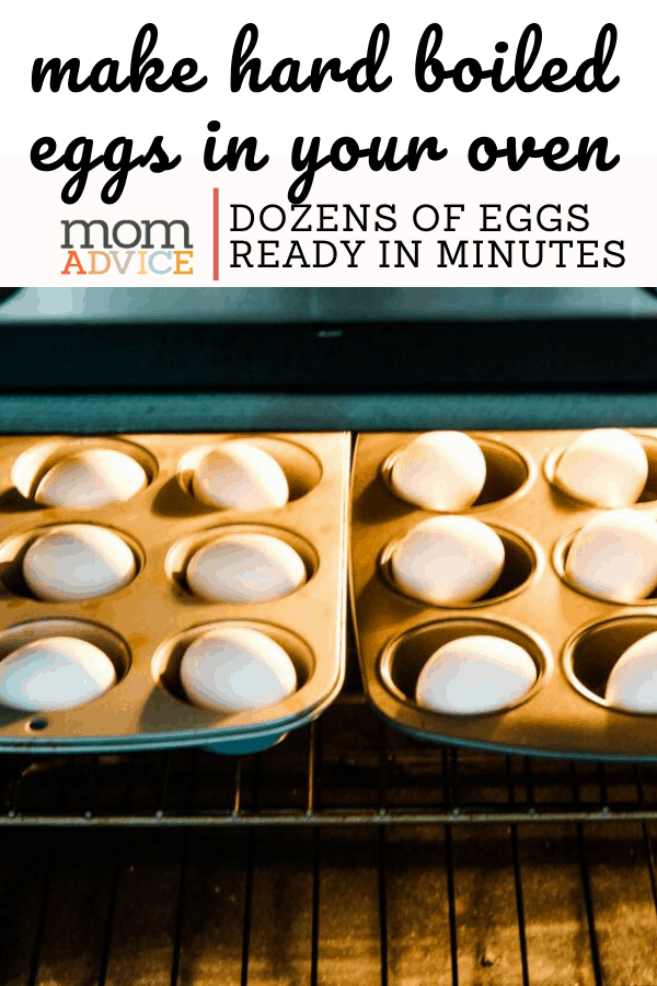 Hard Boiled Eggs In The Oven Recipe Header