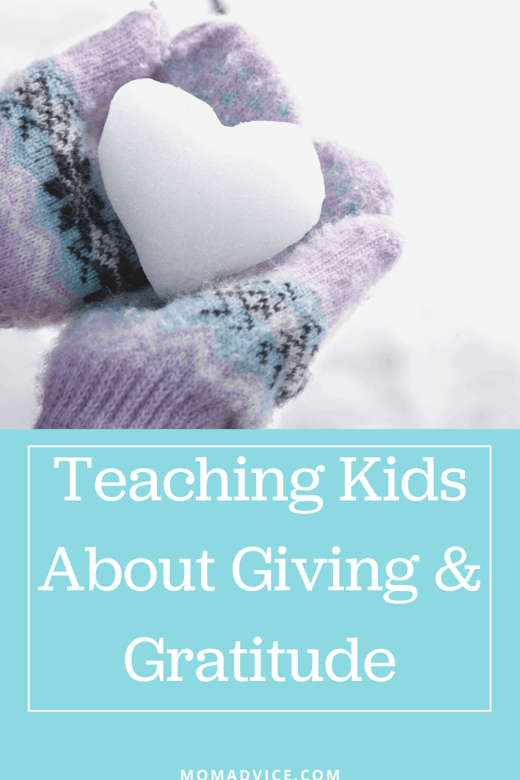 Teaching Kids About Giving & Gratitude MomAdvice.com