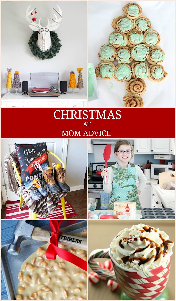 Christmas at Mom Advice-Traditions Decor and Food