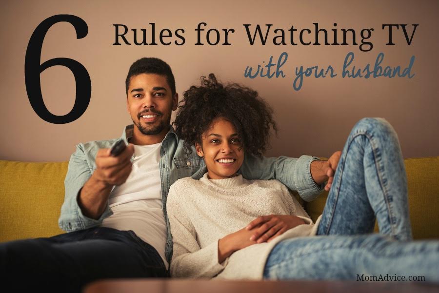 Rules for Watching TV with Your Spouse from MomAdvice.com