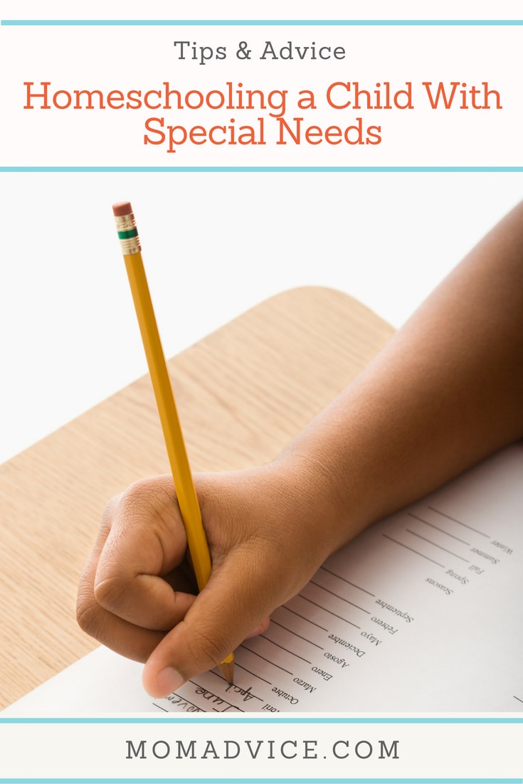 How to Homeschool Child with Special Needs from MomAdvice.com