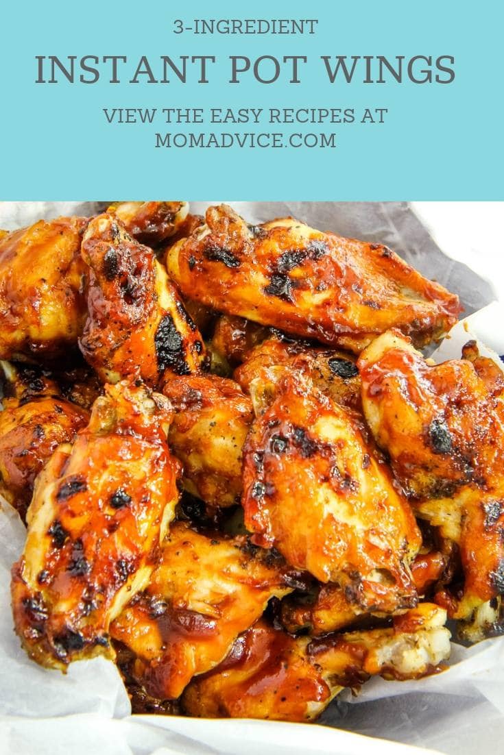 Best Instant Pot Wings Recipe from MomAdvice.com