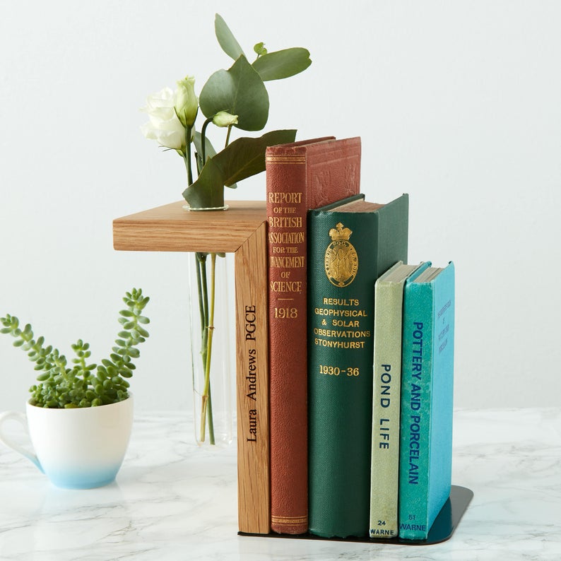 personalized bookend