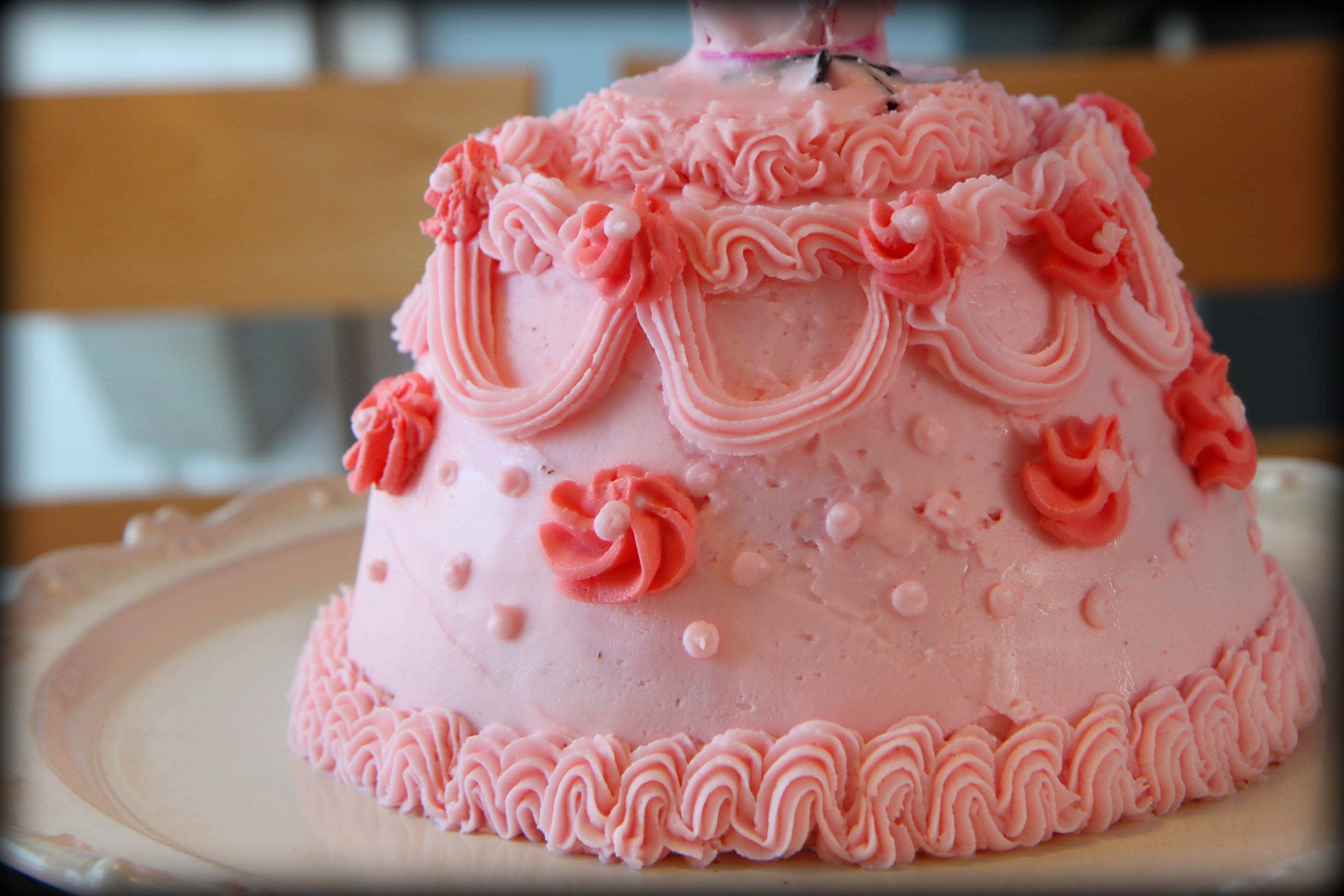 Barbie Doll Cake/Basic Buttercream Icing | Penny's Food Blog