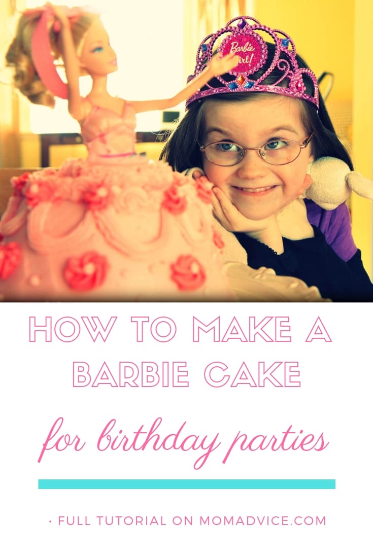 The Perfect Pink Barbie Cake Tutorial