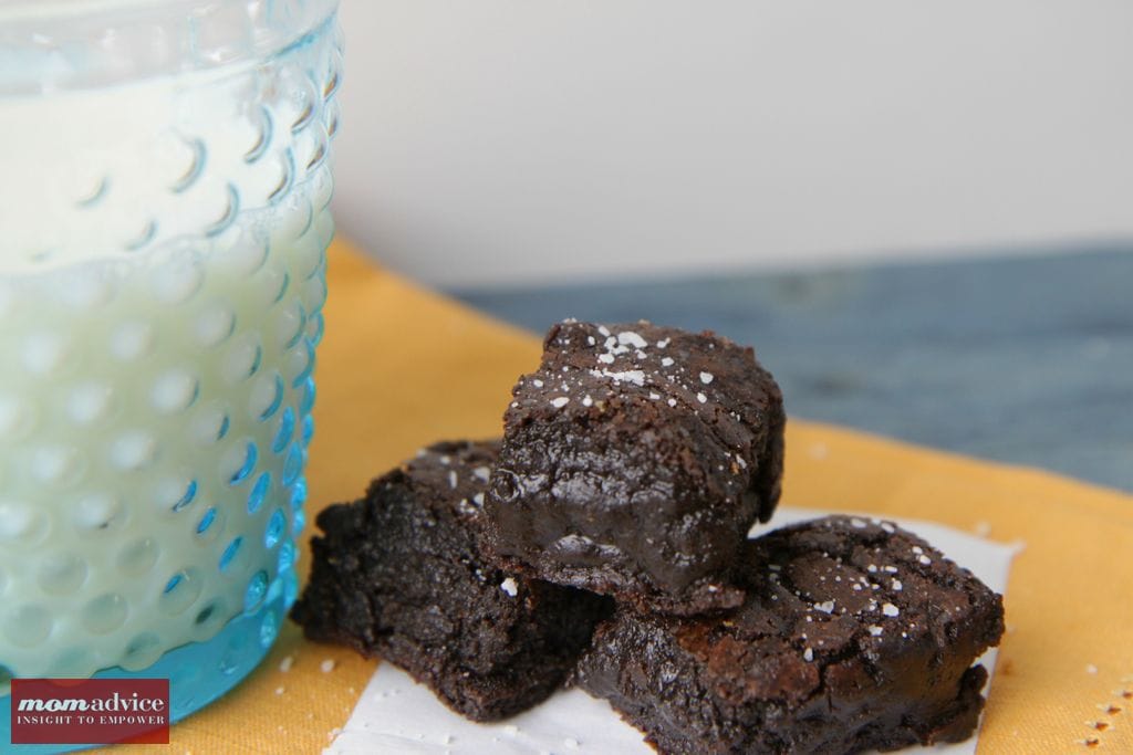 Dark Chocolate & Sea Salt Brownies 