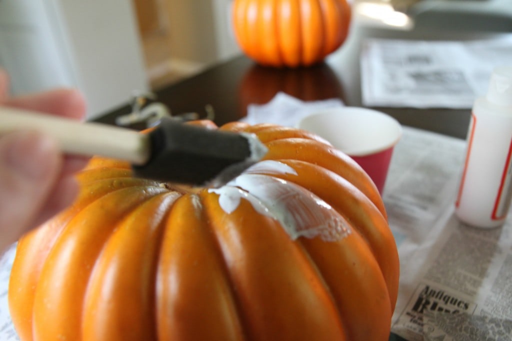 How to Decoupage Pumpkins - MomAdvice