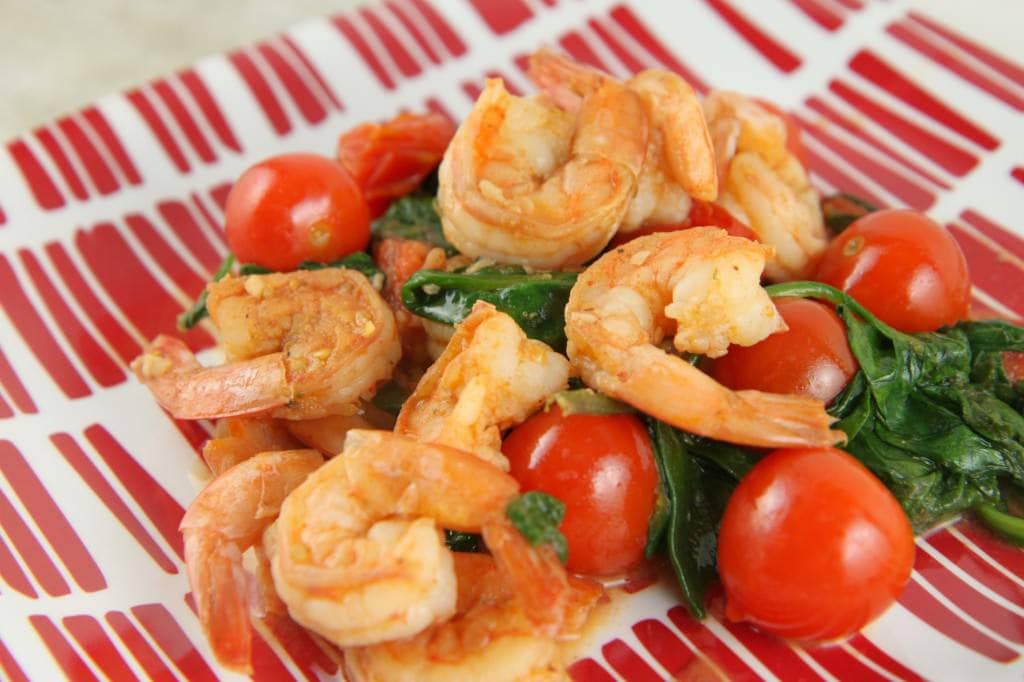 Sauteed Shrimp With Spinach And Tomatoes Momadvice 3736