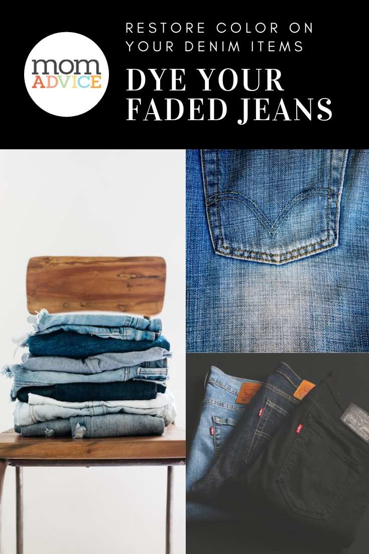 How to Dye a Faded Pair of Jeans