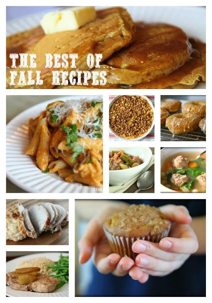 The Best of Fall Recipes from MomAdvice.com.
