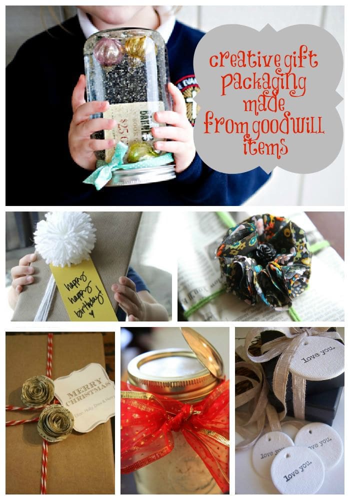 Creatively Wrapping Gifts With Goodwill Items