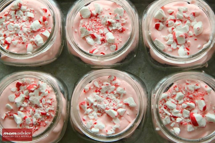 No-Bake Peppermint Cheesecakes