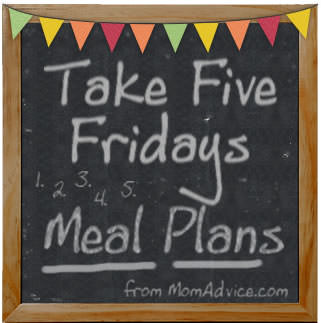 Take Five Fridays Meal Plans