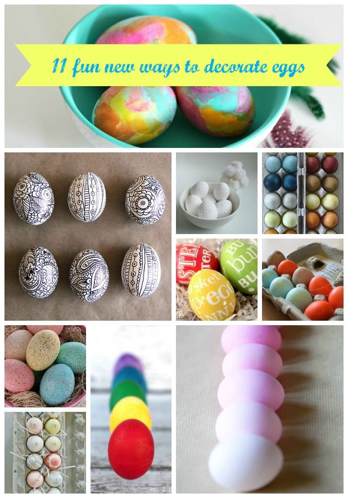 11 Fun New Ways to Decorate Eggs