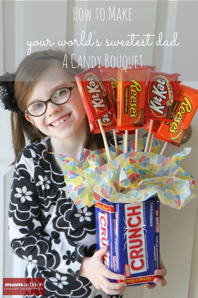 How to Make a Candy Bouquet Gift for Father’s Day