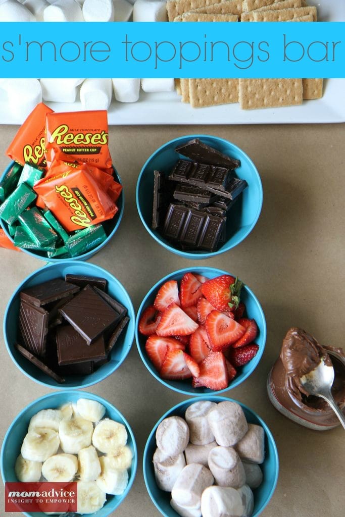 Summer Party Fun: How to Host a S’more Toppings Bar ...