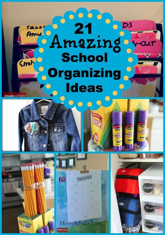 21 Back To School Organizing Ideas
