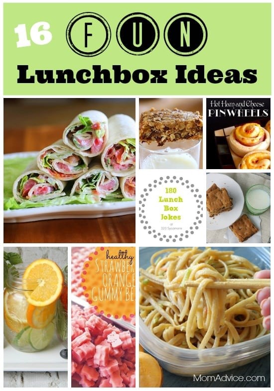 Fun Lunchbox Ideas.MomAdvice.com