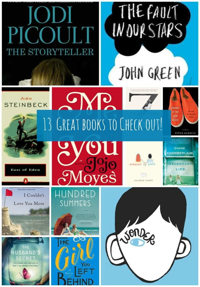 13 Great Books to Check Out in 2013 from MomAdvice.com.