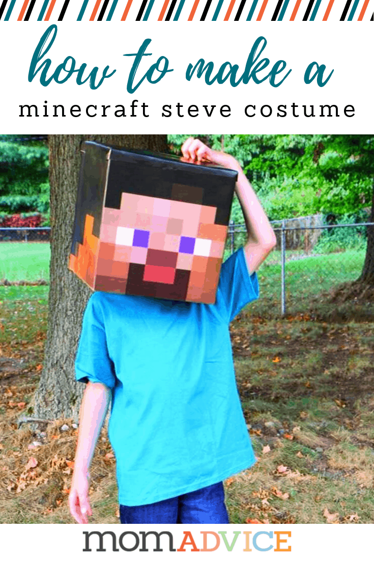 How to Make a Minecraft Steve Costume for Halloween