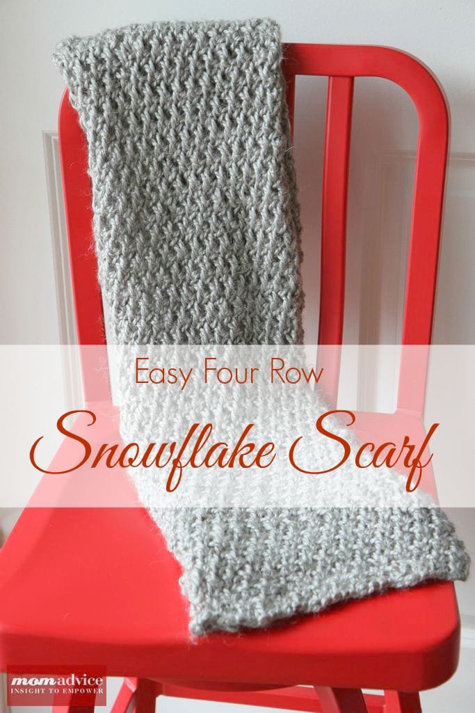 All Knitted Up: Snowflake Scarf from Purl Soho