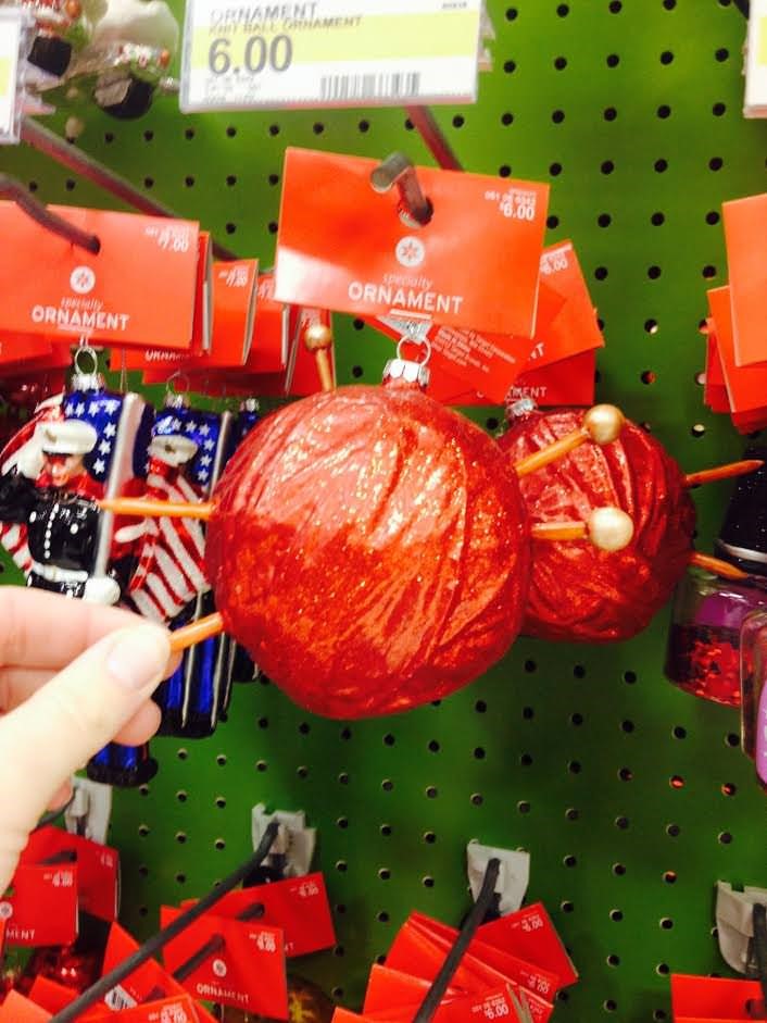 Target Yarn Ball Ornament