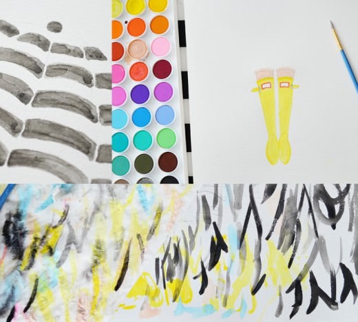 DIY Watercolor + Digital Art and a free printable! - MomAdvice