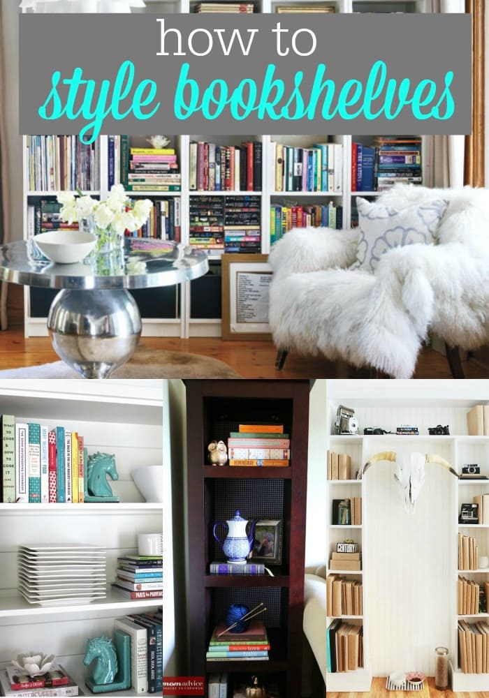 How to Style Your Bookshelves